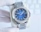 Copy Patek Philippe Aquanaut Black Dial Diamond Bezel Steel Strap Watch 42mm (4)_th.jpg